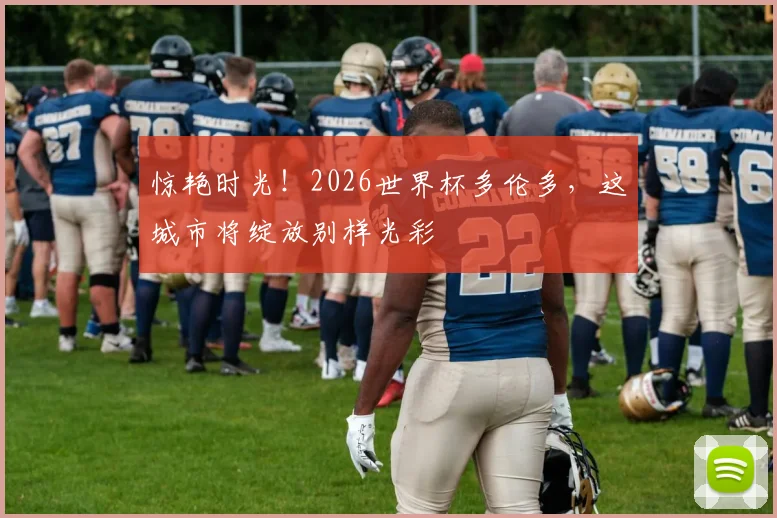 惊艳时光！2026世界杯多伦多，这城市将绽放别样光彩