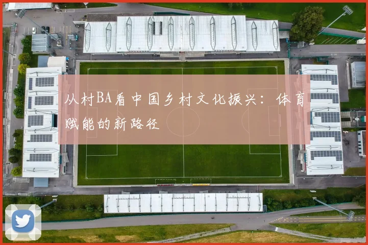 从村BA看中国乡村文化振兴：体育赋能的新路径