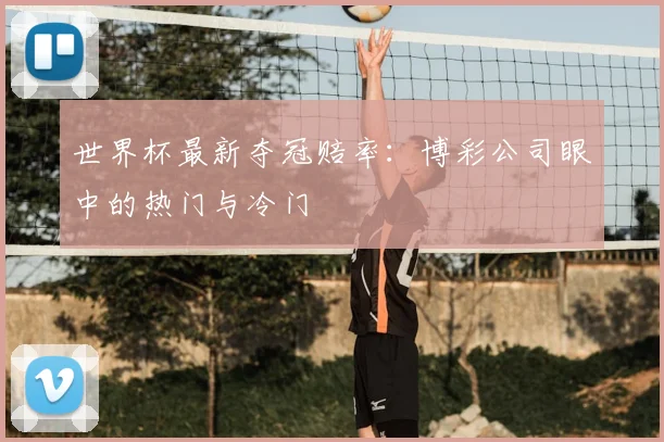 世界杯最新夺冠赔率：博彩公司眼中的热门与冷门